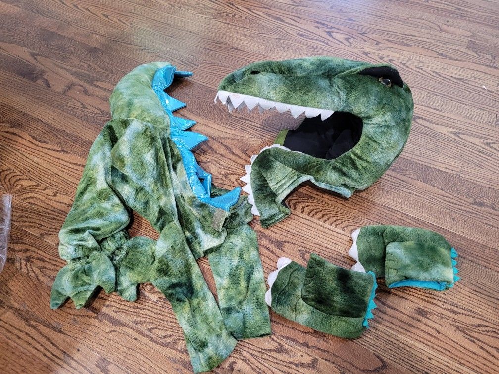 Pottery Barn Kids Dinosaur Halloween Costume