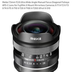 MUST GO: Brand New Fisheye Lens (Fujifilm X Mount)