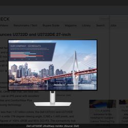 Dell Monitor 27”