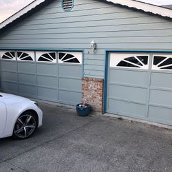 Wooden Garage Door 16x9