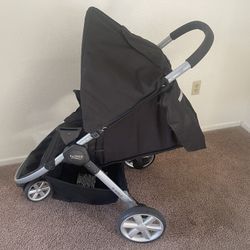 Britax B Agile-3 model black color single seating stroller