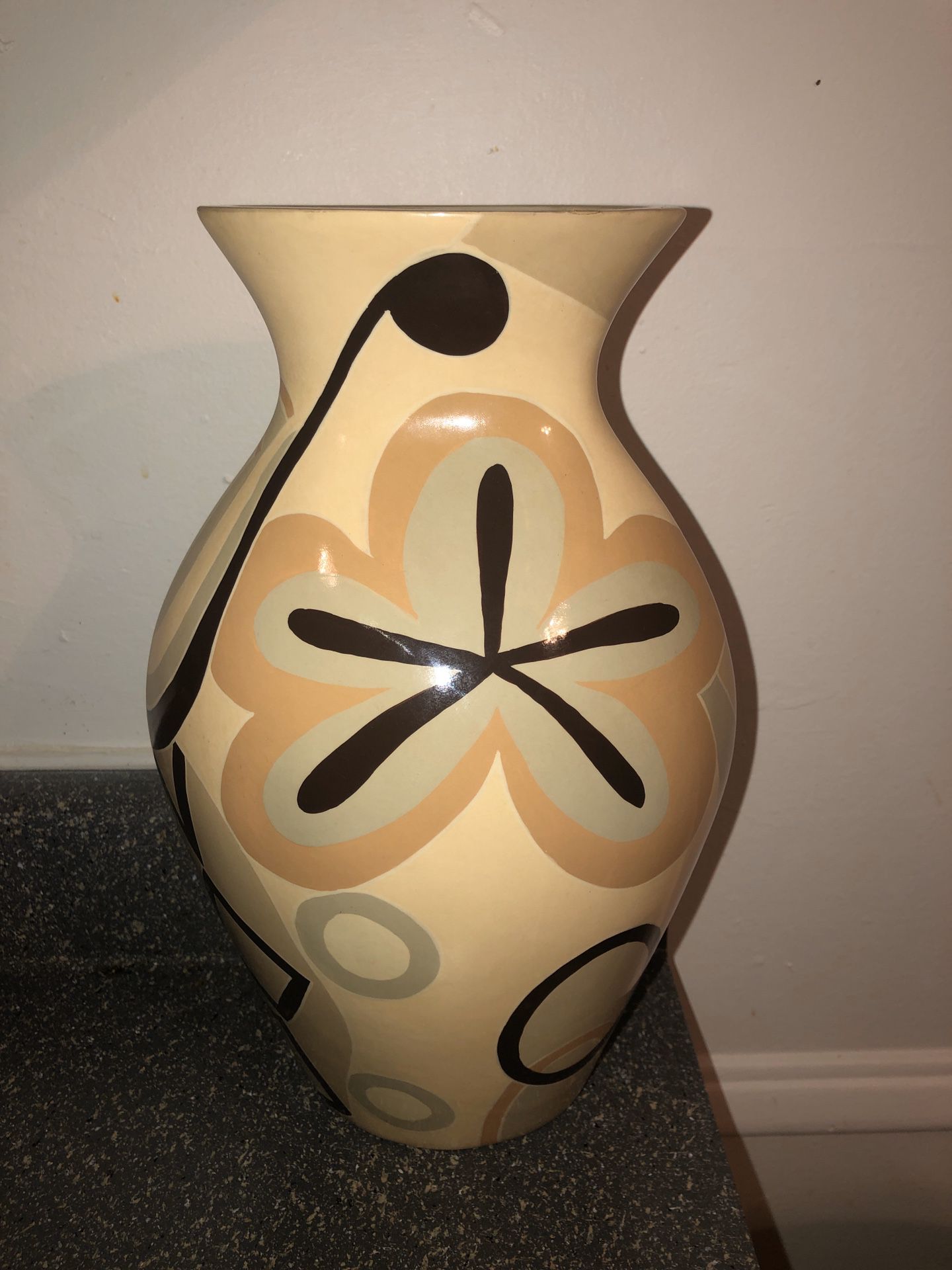 Beautiful brown vase