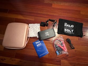 HALO BOLT 58830 Power Bank ACDC W/ AC & USB Ports and Jump Starter New Read*
