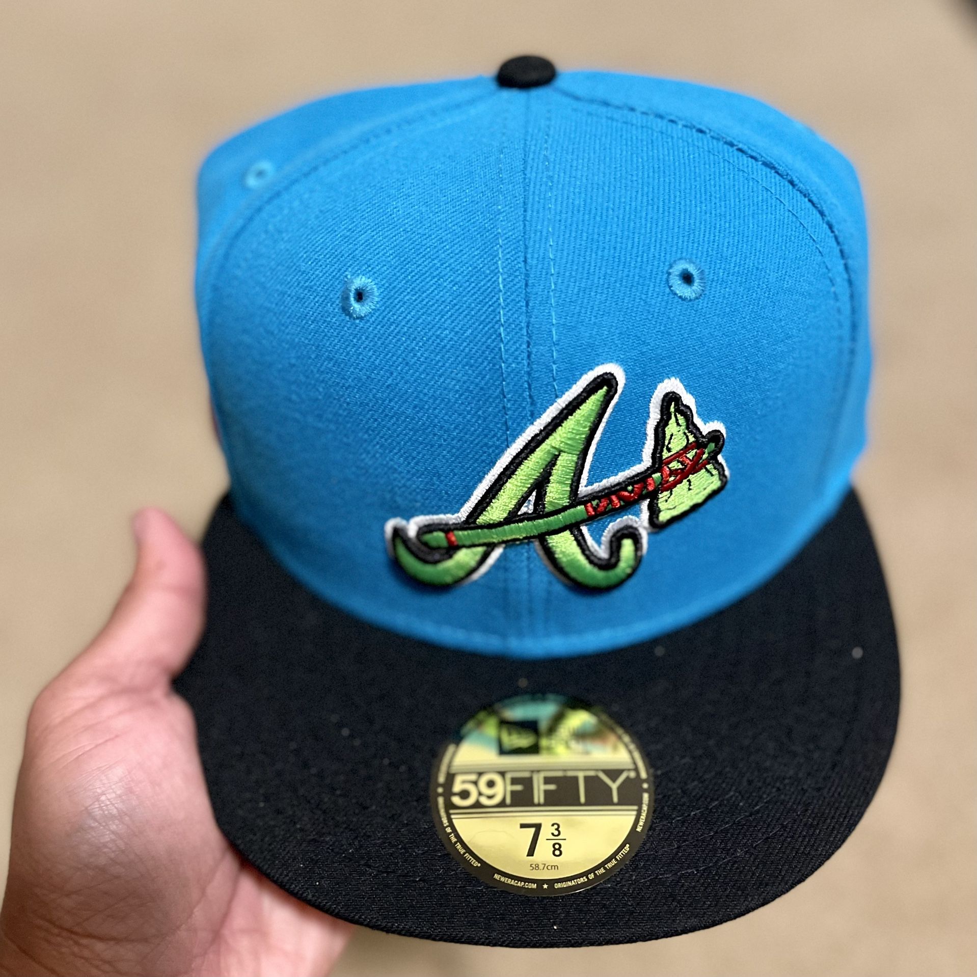 Hat Club Exclusive New Era Ex Aux Vol 2 Braves 2 Tone Fitted