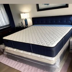 King Size Stearns & Foster LUXURI ESTATE Ultra Firm Mattress 12” Inches Thick New From Factory Delivery Available 
