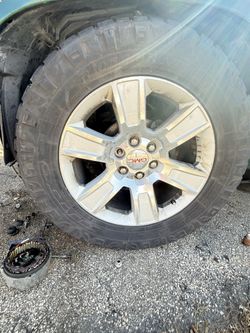 Factory 20” Gmc Wheels On (contact info removed) Nitto Ridge Grapplers Used $700 60% Life Left Finance Available 