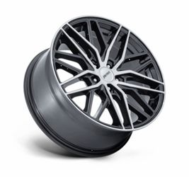 Petrol Wheels in 17x8 5x114.3 Gunmetal Machine Face