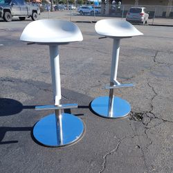 2) IKEA JANINGE Bar Stools (29 7/8" Grey)