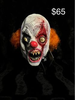 Scary clown mask