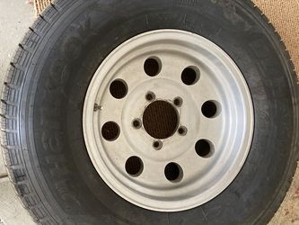 4 Wheels And New Tires For Older Cj Jeep! 