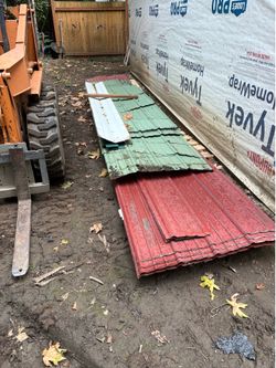 Metal roof and siding