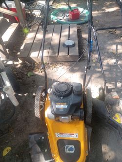 Walk behind weeder