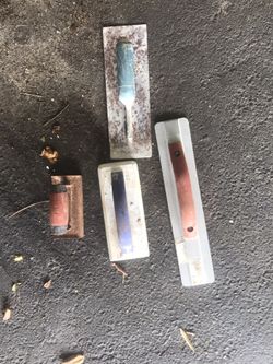 Concrete and stucco tools