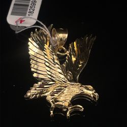 14KT Yellow Gold Eagle Pendant 5.00g 182599/11