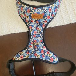 Reversible Floral Dog Harness
