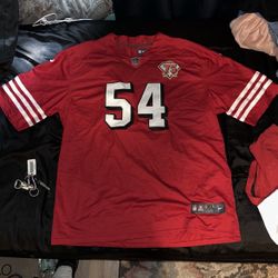 Fred Warner 49ers Jersey Men’s XL