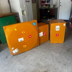 Small round table with matching chairs