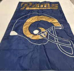 Large LA Rams NFL Banner Flag