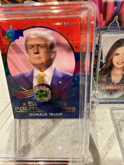 2024 Presidential Decision Donald Trump/Kristi Noem plus other Trump cards to include the SSP Barron Trump card. Donald Trump card is 4/10 and Kristi 