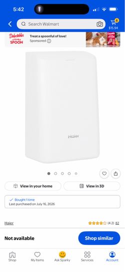 Haier 7800  BTU 3 in 1 Portable Air conditioner