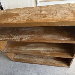Wood Book Case - free