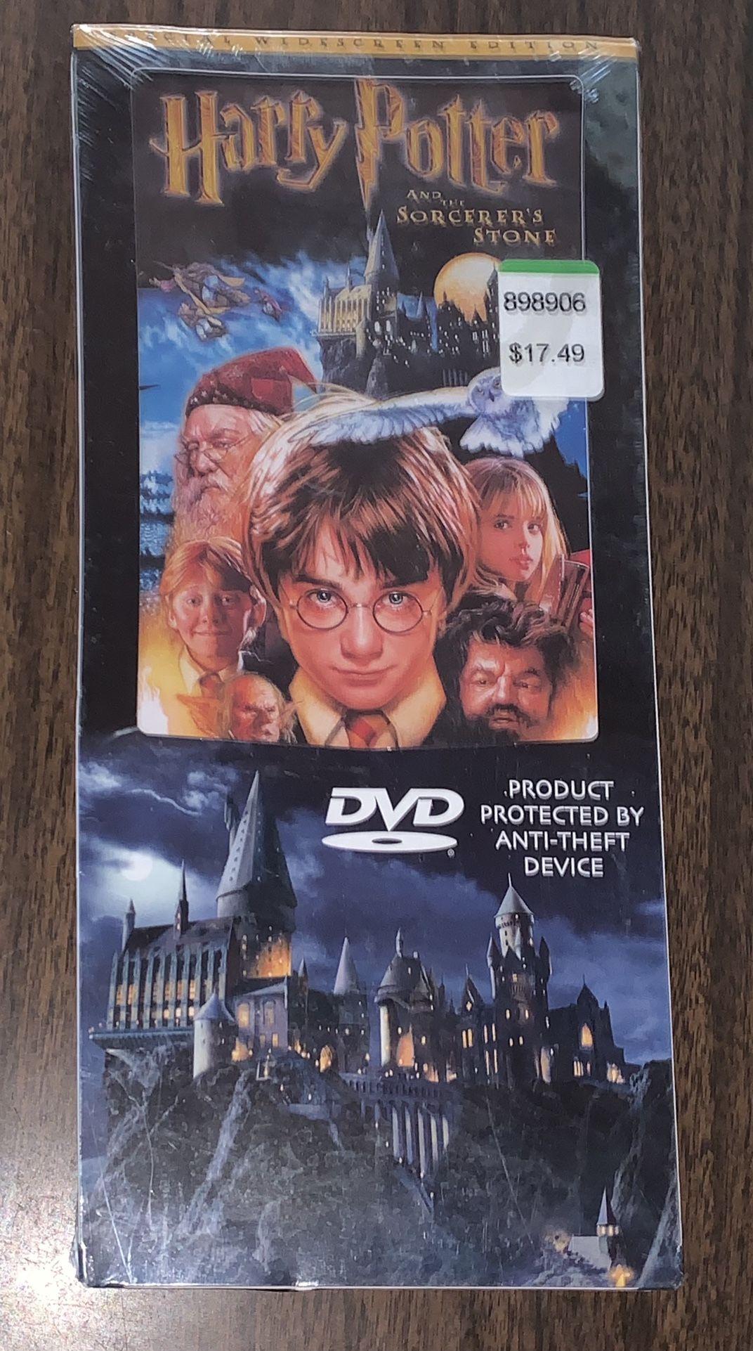 Harry Potter & the Sorcerers Stone Widescreen Edition Sealed DVD Long Box This is a great collectible new in the original Sleeve still sealed. Easy