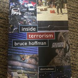 Inside Terrorism By Bruce Hoffman