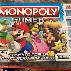 Néw sealed Spanish version monopoly Mario game