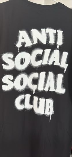 Anti Social Social Club Black Graphic T-Shirt
