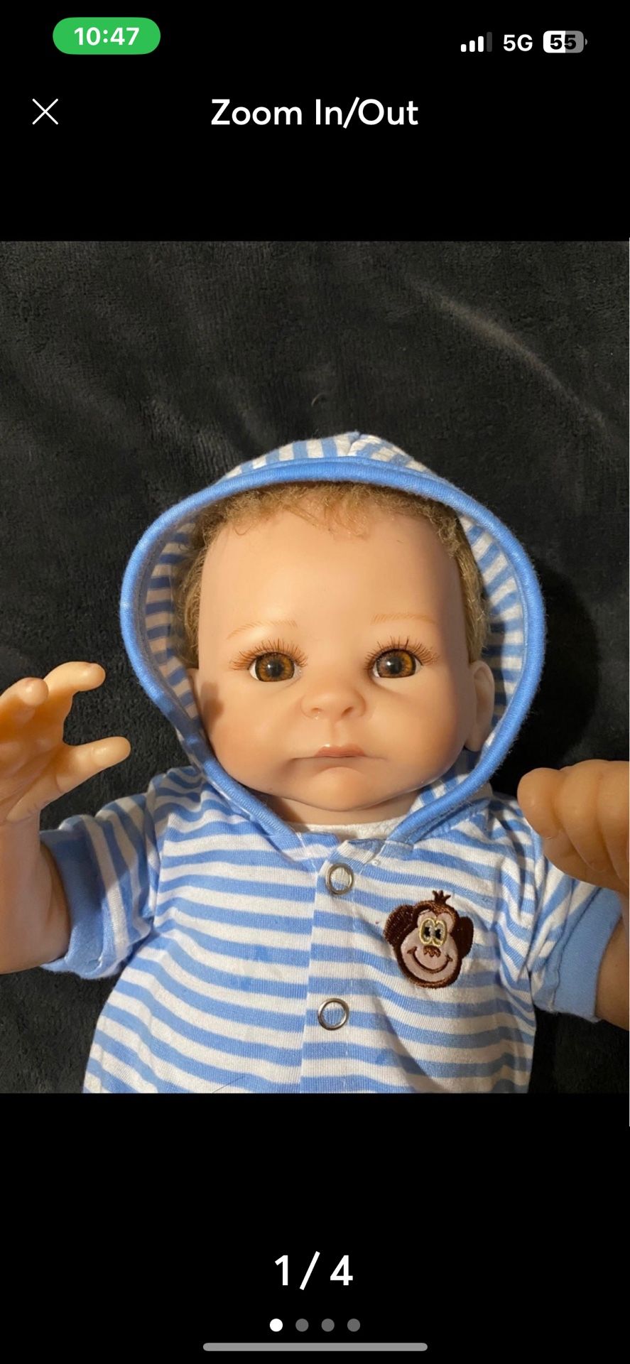 Ashton Drake Dolls Benjamin My Little Buddy Real Baby