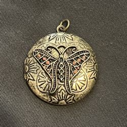 butterfly locket