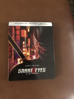 Snake Eyes G.I Joe Steelbook 