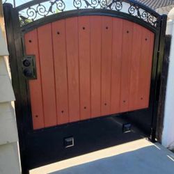 Custom  Side Gates  Front Gate  fence 