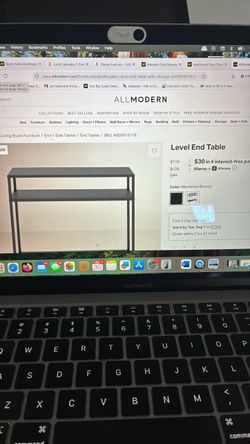 Side table all modern great shape