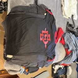 SDSU hooded short sleeve shirt