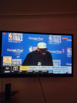 LG 50' Plasma tv W/ Stand And Wall Mount