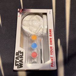 Unopened DIY Star Wars Paint Your Own Bank Stormtrooper 