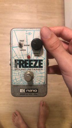 EHX Freeze Guitar Pedal