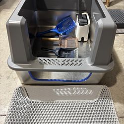 Cat supplies-Stainless  litter boxes