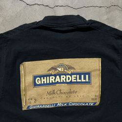Vintage 90’s Ghirardelli Milk Chocolate Single Stitch Promo T-Shirt S