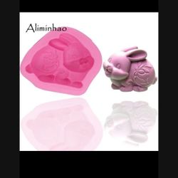Easter Silicon Rabbit Mold 