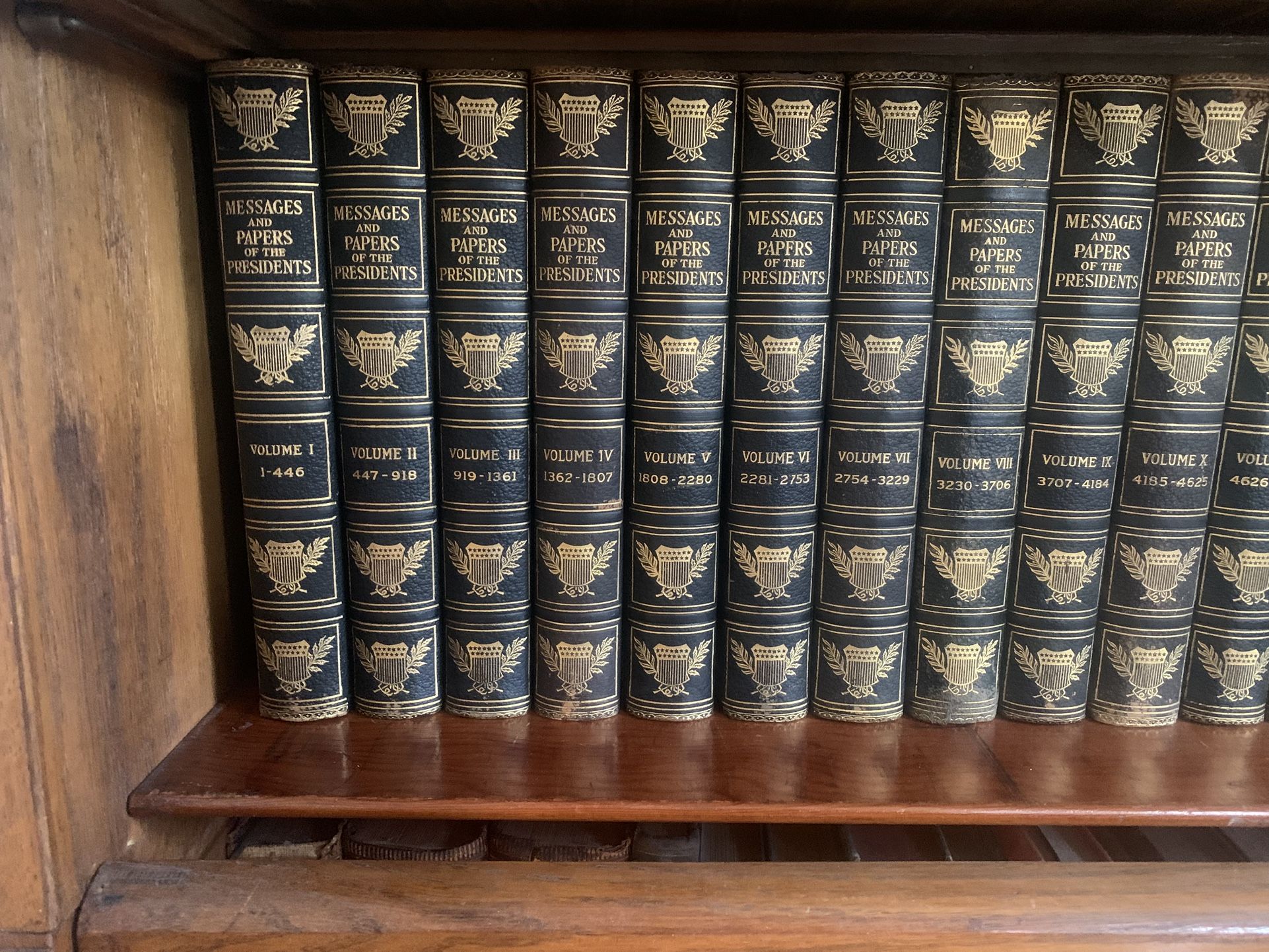 20-volume set Messages and Papers of the Presidents