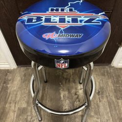 NFL Blitz Stool Arcade1up - Excell Cond - 1up Arcade