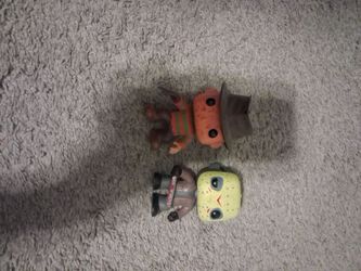 Freddy and Jason funko pop