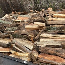 Split Oak And Pecan Firewood