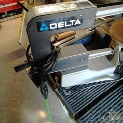 Delta Variable Speed Strokes Saw Fairly Been Used Been Setting In Storage