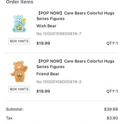 PopMart Carebears
