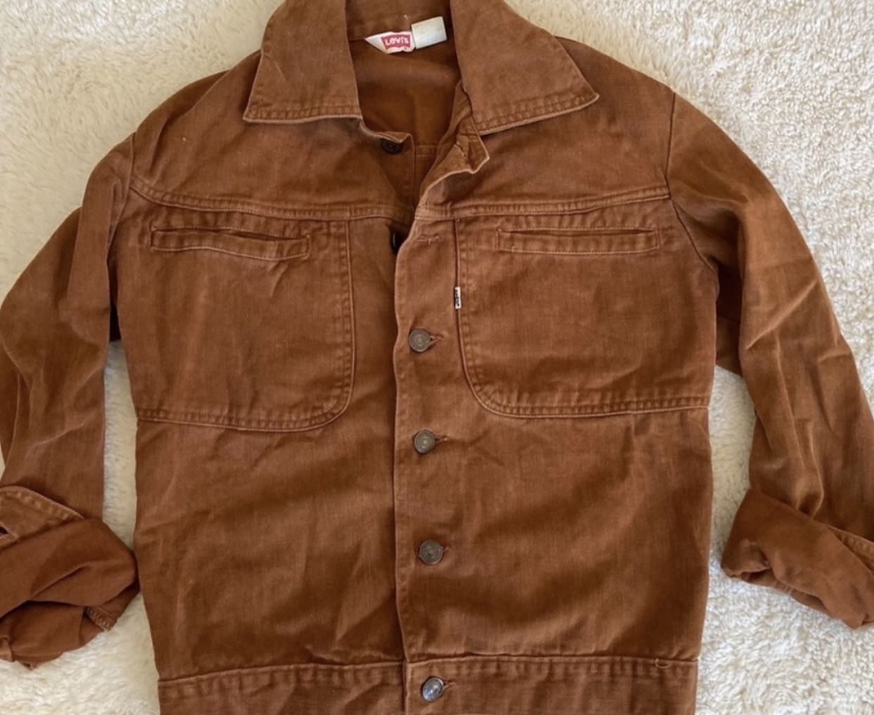 Vintage Levi’s Moleskin Jacket 70s 80s small