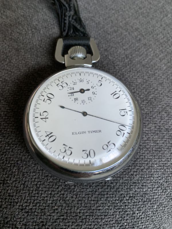 pocket watch with timer