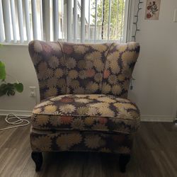 Crate & Barrel Flower Loveseat